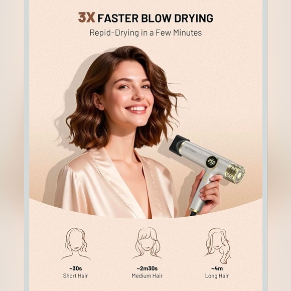 Gold Hair Dryer - Picture 3 of 7